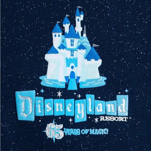 Disney Disneyland 65th Anniversary Happiest Place On Earth Spirit Jersey Sz XS - Picture 4 of 10
